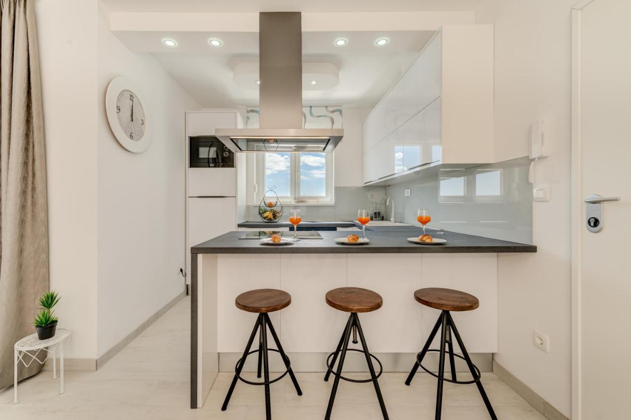 Modern 4* Luxury Apartment In Center Trogir Kültér fotó